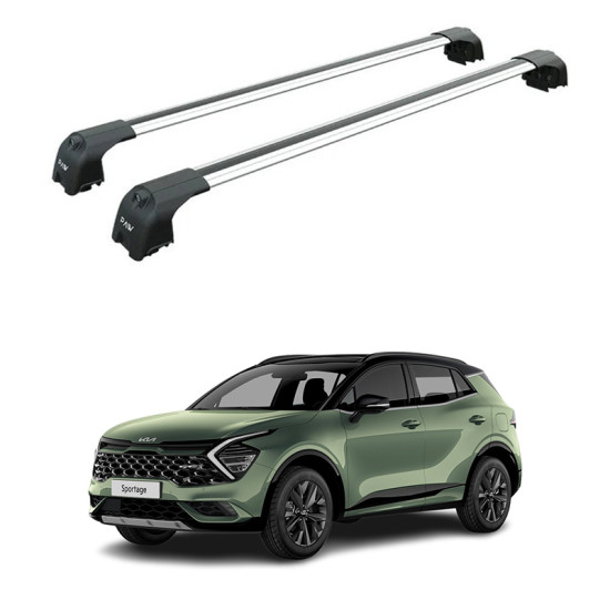 Багажник за Kia Sportage 5d (V/NQ5 - integrated railing) (2021-->) AERO BAR