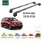 БАГАЖНИК ЗА Kia Sportage 5d (III/SL - integrated railing) (2011-->2016) AERO BAR BLACK