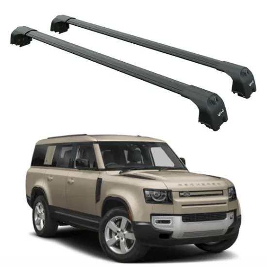 БАГАЖНИК ЗА Land Rover Defender 3d / 5d (130 - T-Track) (2020-->) AERO BAR BLACK