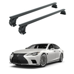 Багажник за LEXUS LS 4d Sedan (Standard roof) (2020-->2025) AERO BAR BLACK