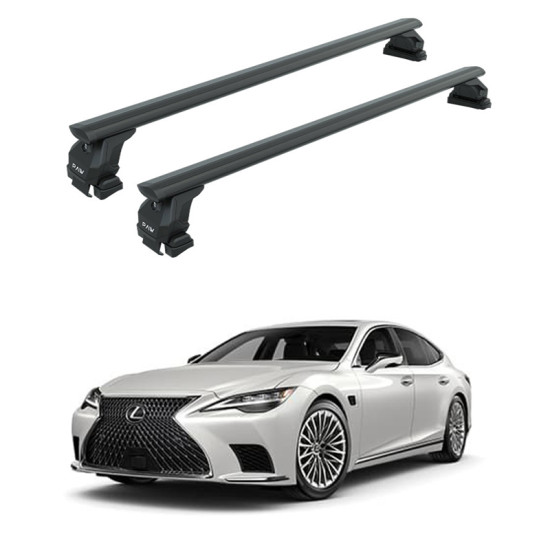 Багажник за LEXUS LS 4d Sedan (Standard roof) (2020-->2025) AERO BAR BLACK