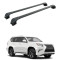 Багажник за LEXUS GX460 5d SUV (integrated railing) (2019-->2023) AERO BAR BLACK