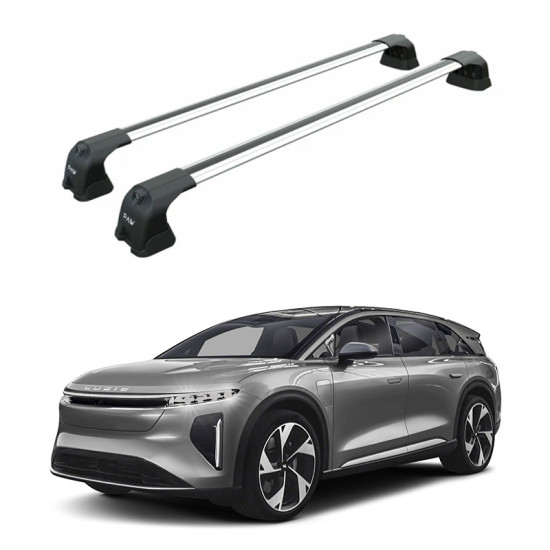 БАГАЖНИК ЗА Lucid Gravity 5d. SUV (Fix Point) (2025-->) AERO BAR