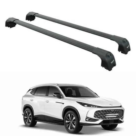 БАГАЖНИК ЗА MG HS Phev 5p SUV (integrated railing) (2024-->) AERO BAR BLACK
