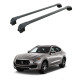БАГАЖНИК ЗА Maserati Levante 5-dr SUV (integrated railing) (2016-->) AERO BAR BLACK