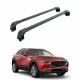 БАГАЖНИК ЗА MAZDA CX-30 5dr SUV (integrated railing) (2020-->) AERO BAR BLACK