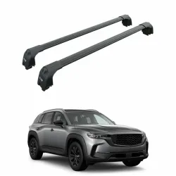 БАГАЖНИК ЗА MAZDA CX-50 5dr SUV (integrated railing) (2023-->) AERO BAR BLACK