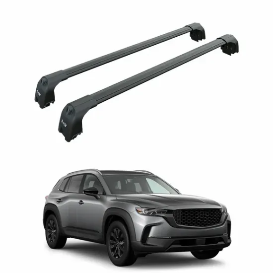 БАГАЖНИК ЗА MAZDA CX-50 5dr SUV (integrated railing) (2023-->) AERO BAR BLACK