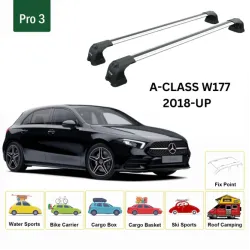 БАГАЖНИК ЗА Mercedes Clase A 5d (W177 - fixpoint) (2018-->) AERO BAR