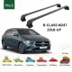 БАГАЖНИК ЗА Mercedes Clase B 5d (W247 - fixpoint) (2018-->) AERO BAR BLACK