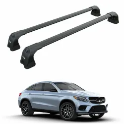 БАГАЖНИК ЗА Mercedes Clase GLE Coupe 5d (C167 - fixpoint) (2020-->) AERO BAR BLACK