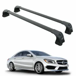 БАГАЖНИК ЗА Mercedes Clase CLA Coupe 4d (C117 - fixpoint) (2013-->2019) AERO BAR BLACK