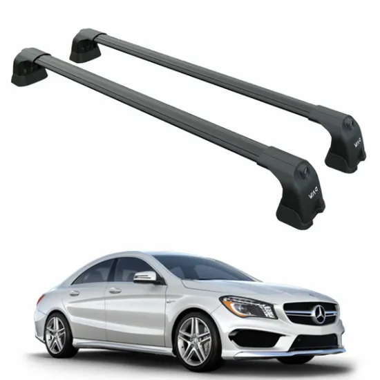 БАГАЖНИК ЗА Mercedes Clase CLA Coupe 4d (C117 - fixpoint) (2013-->2019) AERO BAR BLACK