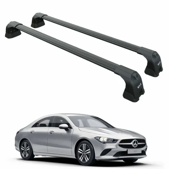 БАГАЖНИК ЗА Mercedes Clase CLA Coupe 4d (C118 - fixpoint) (2019-->) AERO BAR BLACK