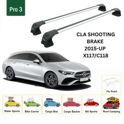 БАГАЖНИК ЗА Mercedes Clase CLA Shooting Brake/SW (X117 - fixpoint) (2015-->2019) AERO BAR
