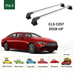 Багажник за Mercedes-benz CLS Coupe (C257 - fixpoint) (2018->2021) AERO BAR