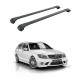 Багажник за Mercedes Clase C Estate (S204 - railing) (2008-->2014) AERO BAR BLACK
