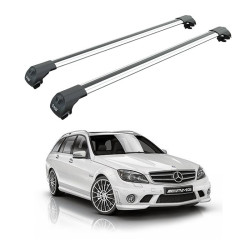 Багажник за Mercedes Clase C Estate (S204 - railing) (2008-->2014) AERO BAR