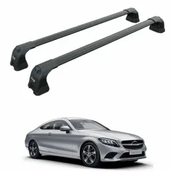 БАГАЖНИК ЗА Mercedes C Coupe 2d. (C205-Fixpoint) (2014-2021) AERO BAR BLACK