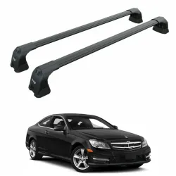 БАГАЖНИК ЗА Mercedes Clase C Coupe 2d (C204 - fixpoint) (2011-->2015) AERO BAR BLACK