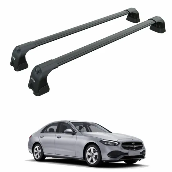 БАГАЖНИК ЗА Mercedes Clase C sedan 4d (W206 - fixpoint) (2021-->) AERO BAR BLACK