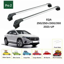 БАГАЖНИК ЗА Mercedes EQA 5d (H243 - integrated railing) (2021-->) AERO BAR
