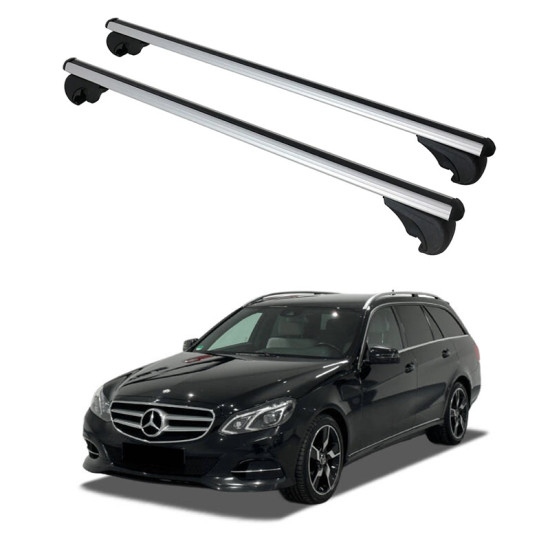 Багажник за Mercedes Clase E Estate (S212 - railing) (2009-->2016) ALU REILING