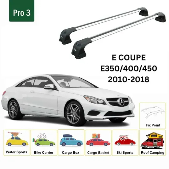 БАГАЖНИК ЗА Mercedes Clase E Coupe 2d (C207 - fixpoint) (2009-->2017) AERO BAR