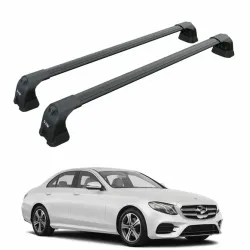 БАГАЖНИК ЗА Mercedes Clase E sedan 4d (W213 - fixpoint) (2016-->2023) AERO BAR BLACK