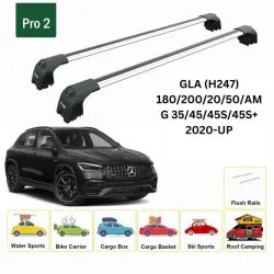 БАГАЖНИК ЗА Mercedes Clase GLA 5d (H247 - integrated railing) (2020-->) AERO BAR