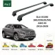 БАГАЖНИК ЗА Mercedes Clase GLA 5d (X156 - integrated railing) (2014-->2020) AERO BAR BLACK
