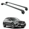 Багажник за Mercedes Clase GLC 5d (I/X253 - integrated railing) (2015-->2022) AERO BAR BLACK