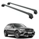 Багажник за Mercedes Clase GLC 5d (I/X253 - integrated railing) (2015-->2022) AERO BAR BLACK