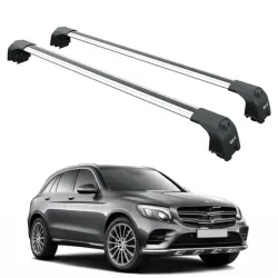 Багажник за Mercedes Clase GLC 5d (I/X253 - integrated railing) (2015-->2022) AERO BAR