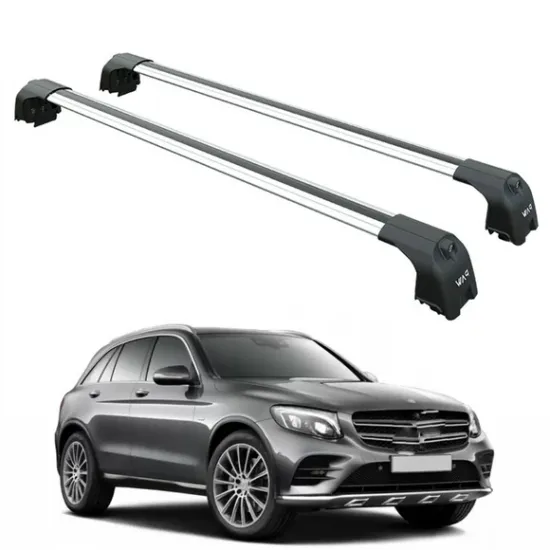 Багажник за Mercedes Clase GLC 5d (I/X253 - integrated railing) (2015-->2022) AERO BAR
