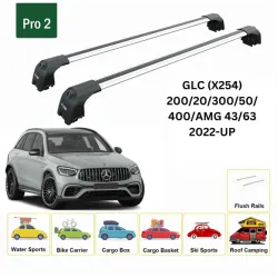 Багажник за Mercedes Clase GLC 5d (II/X254 - integrated railing) (2022-->) AERO BAR