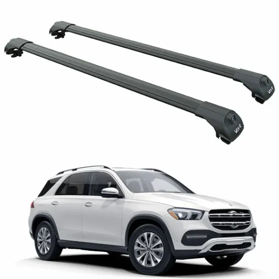 Багажник за Mercedes Clase GLE 5d (W167 - railing) (2019-->) AERO BAR BLACK