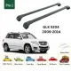 Багажник за Mercedes Clase GLK 5d (X204 - railing) (2008-->2015) AERO BAR BLACK