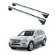 БАГАЖНИК за Mercedes Clase GL 5d (X164 - railing) (2007-->2012) ALU REILING