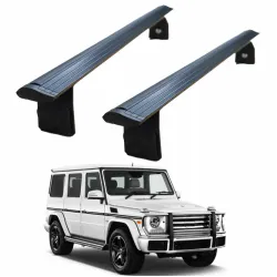 БАГАЖНИК ЗА Mercedes Clase G 5d (I/W463 - rain gutters) (1990-->2018) AERO BAR BLACK