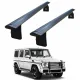 БАГАЖНИК ЗА Mercedes Clase G 5d (I/W463 - rain gutters) (1990-->2018) AERO BAR BLACK