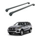 Багажник за Mercedes Clase M 5d (W166 - railing) (2012-->2015) AERO BAR BLACK