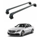 БАГАЖНИК ЗА Mercedes Clase C sedan 4d (W205 - fixpoint) (2014-->2021) AERO BAR BLACK