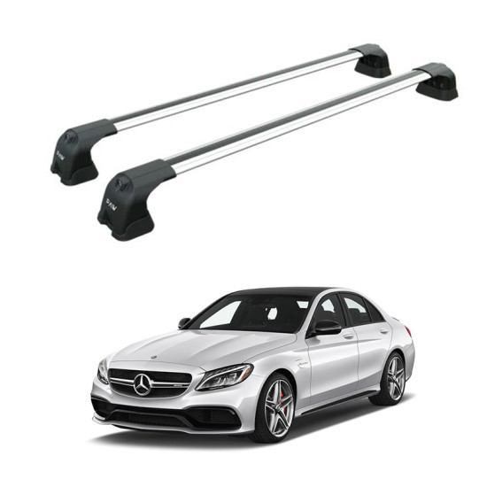 БАГАЖНИК ЗА Mercedes Clase C sedan 4d (W205 - fixpoint) (2014-->2021) AERO BAR