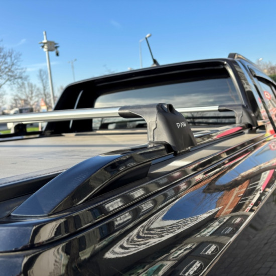 Багажник за джип за товарното отделение за Mercedes Clase X double cab AERO BAR BLACK