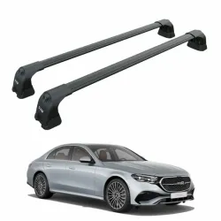Багажник за Mercedes Clase E sedan 4d (W214 - fixpoint) (2024-->) AERO BAR BLACK