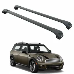 БАГАЖНИК ЗА Mini Clubman 5d (R55 - railing) (2011-->2014) AERO BAR BLACK