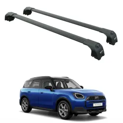 Багажник за Mini Countryman 5d. SUV (integrated railing) (2024-->) AERO BAR BLACK