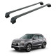 БАГАЖНИК ЗА Mitsubishi ASX 5d (II - integrated railing) (2023-->) AERO BAR BLACK
