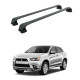 БАГАЖНИК ЗА Mitsubishi ASX 5d (fixpoint) (2010-->2023) AERO BAR BLACK